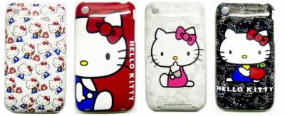 Piękna Obudowa iPhone 3GS 3G Hello Kitty 4 Wzory