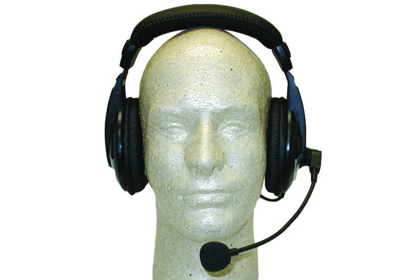 Słuchawki z mikrofonem (zakrywające całą powierzchnię uszu)