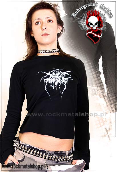 koszulka DARKTHRONE - LOGO (dszp-176) UNDERGROUND FASHION | KOSZULKI | Bluzki Dziewczęce Muzyczne | RockMetalShop.pl