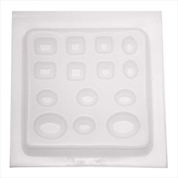 Resin Epoxy Mold For Jewelry Casting - 14 Assorted Jewels