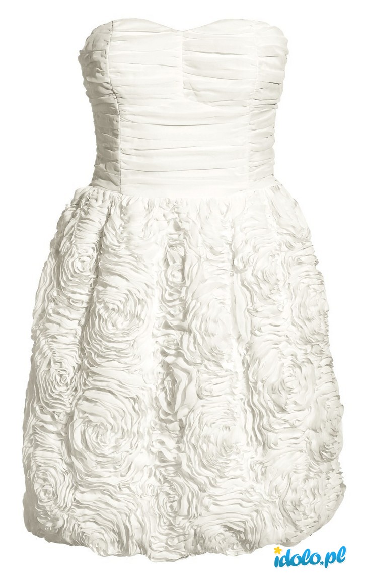Biała sukienka H&M