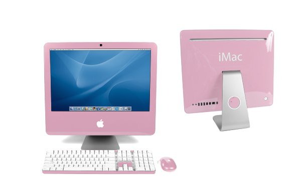różowy apple iMac