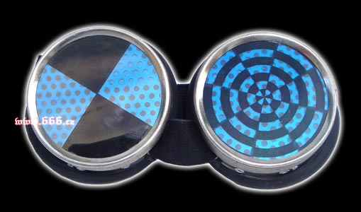 BRÝLE CYBER GOGGLES - BLUE CRASH