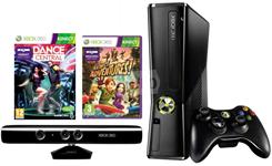 Xbox 360 250 GB Matowy + Kinect + Kinect Adventures