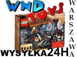 LEGO LoR Hobbit 79001 Ucieczka przed pająkami