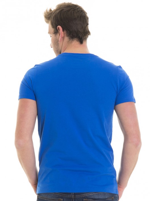 Niebieski t-shirt