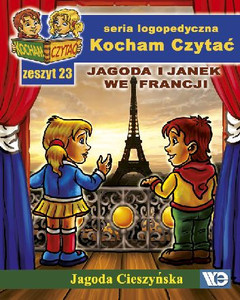 Zeszyt kocham czytać - Jagoda i Janek we Francji