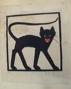 Czarny kot Wiktorii Goryńskiej