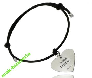 BR391 BRANSOLETKA POPPY GRAWER zawieszki do wyboru