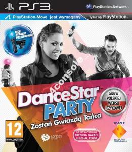 MOVE DANCESTAR PARTY PL  PS3 / NOWA / 4CONSOLE!
