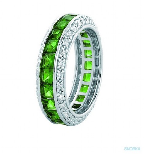 Zielony pierścionek