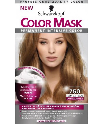 włosy ciemny złoty blond 