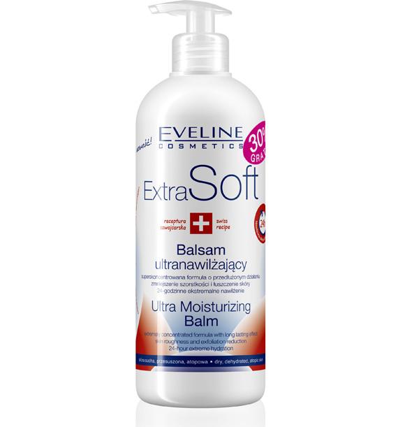 Eveline, Extra Soft, Balsam ultranawilżający, 500 ml - See more at: http://www.rossnet.pl/Produkt/Eveline-Extra-Soft-Balsam-ultranawilzajacy,111866,3401#sthash.avu17swp.dpuf