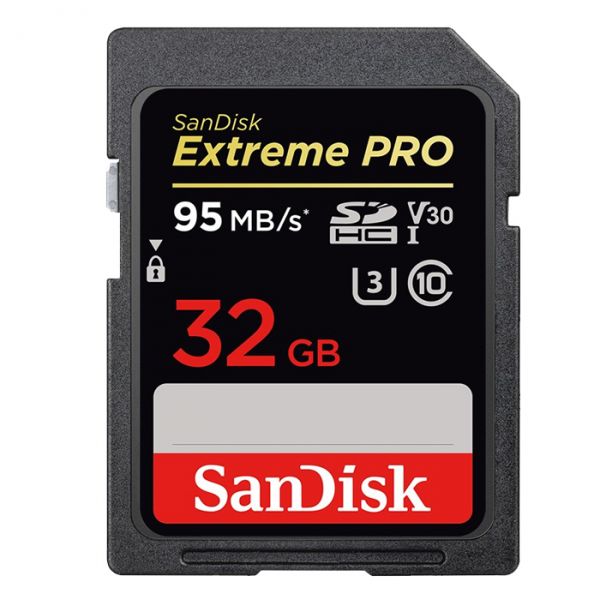 Sandisk SDHC 32 GB Extreme Pro 95MB/s U3 V30 