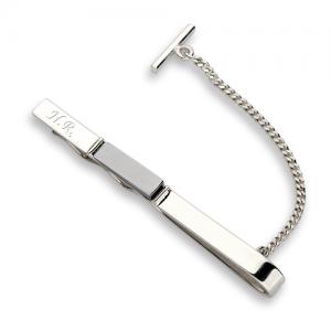 SREBRNA SPINKA do krawata