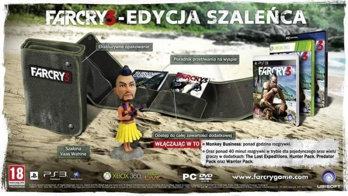 Far Cry 3: Edycja Szaleńca (Gra PC)