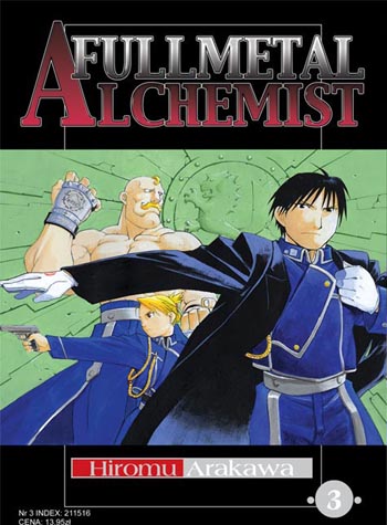 Manga Fullmetal Alchemist tom 3