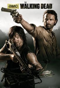 THE WALKING DEAD Rick i Daryl plakat 61x91,5