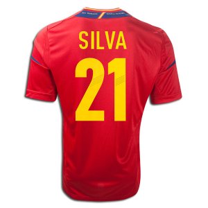 David Silva Soccer Jersey