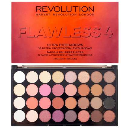  Makeup Revolution Paleta 32 Cieni Flawless 4