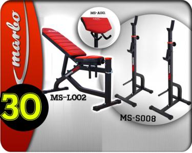 MARBO | ZESTAW30 ŁAWKA STOJAKI WZMOCNIONE MODLITEW