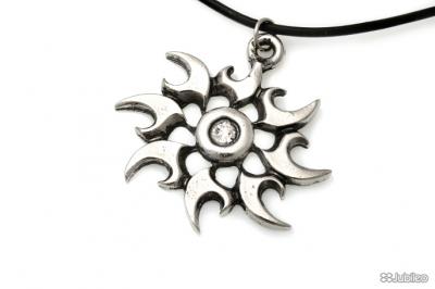 WISIOREK AMULET SOLARNY kauczukowa linka aj454