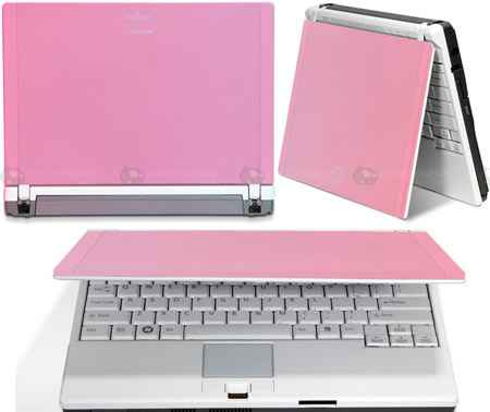 Różowy laptop idealny dla kobiety takiej jak ja ;]