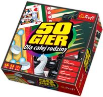 Trefl, 50 gier dla całej rodziny, gra planszowa     