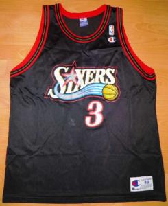 KOSZULKA IVERSON XL- CHAMPION NBA 76ERS