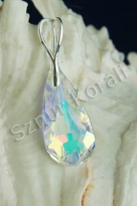 Naszyjnik z kryształem Swarovski Crystallized