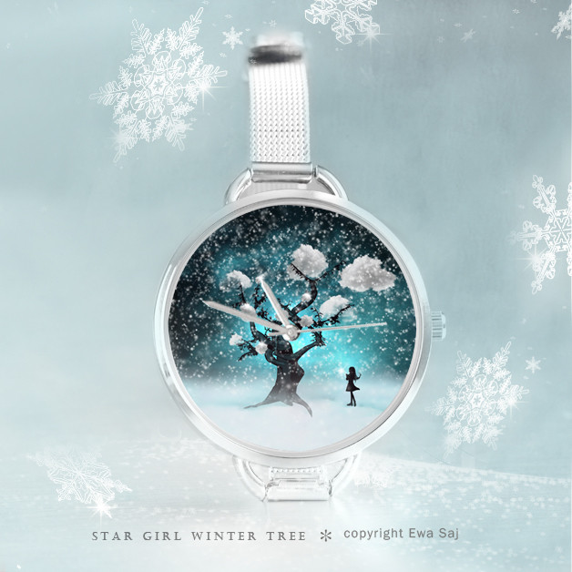 Zegarek Star Girl winter Tree