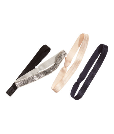 Opaski do włosów 4-pak