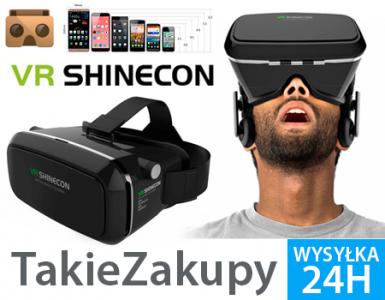 Okulary 3D 360 VR SHINECON Google Cardboard Oculus