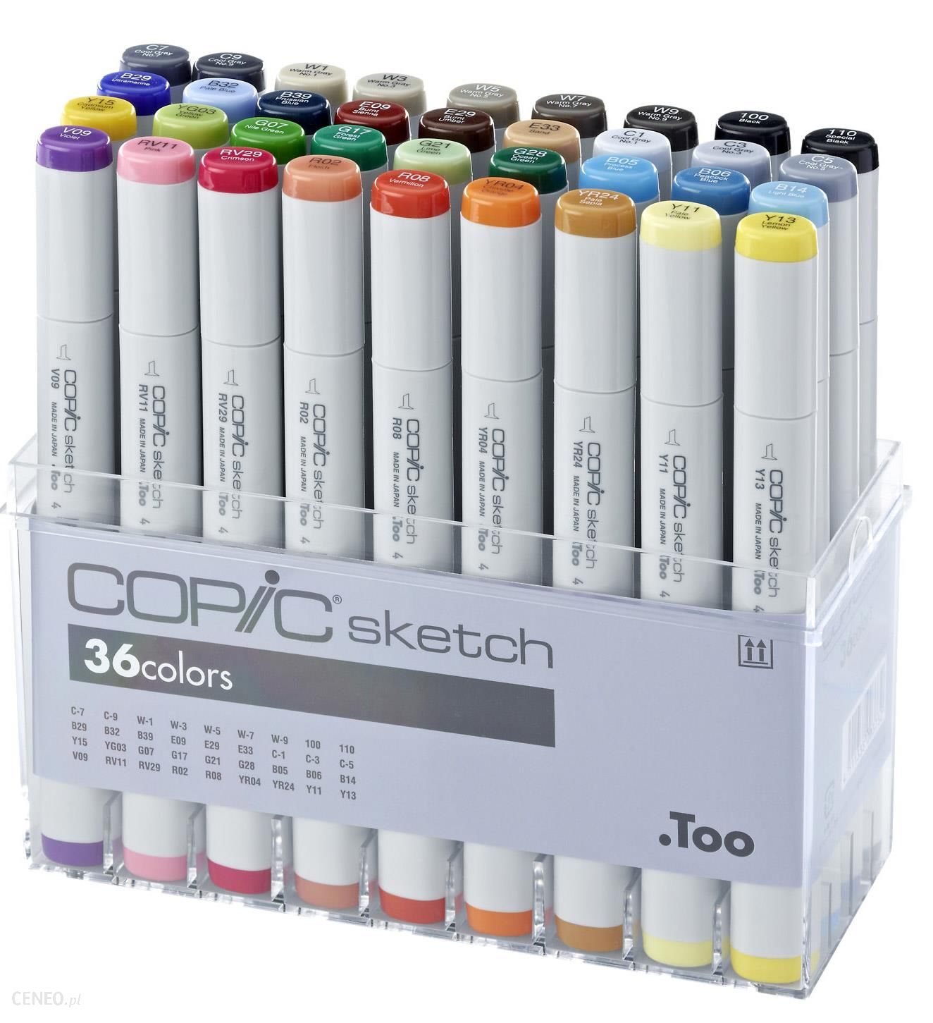 Markery COPIC Sketch - kolory dowolne