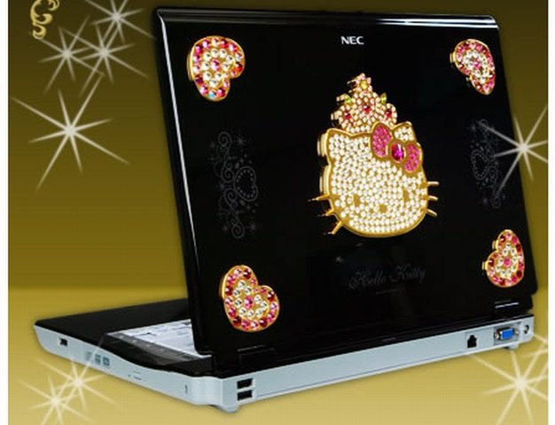 laptop z hello kitty