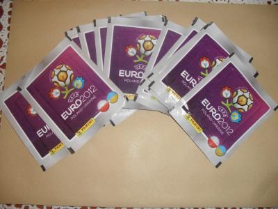 14 Saszetek! PANINI EURO 2012