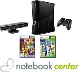 XBOX 360 4GB +Kinect +Gra Adventure +Dance Central