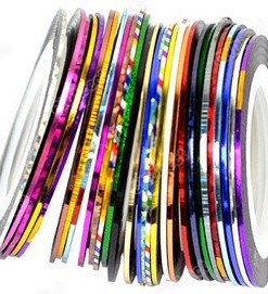 PASECZKI do zdobień *NITKI *TASIEMKI samoprzylepne