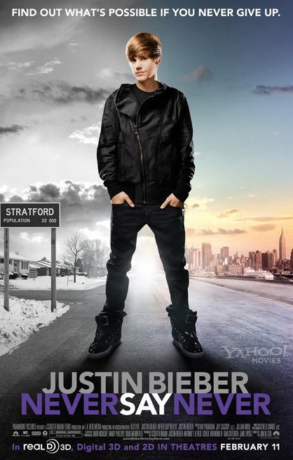 film ,, Justin Bieber Never Say Never''