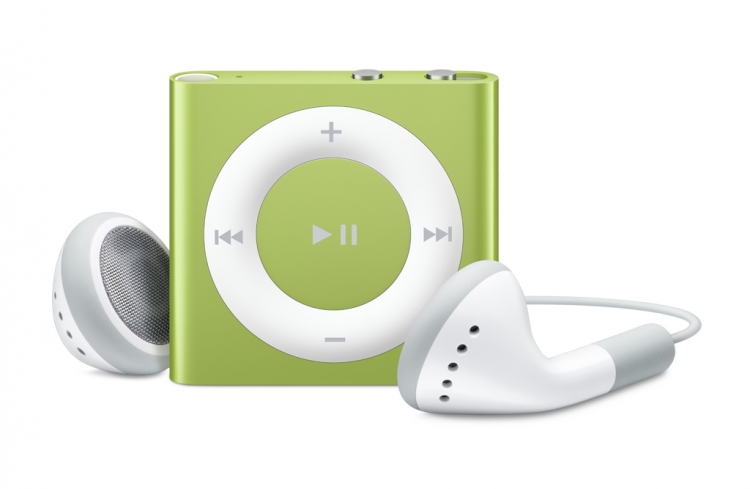 Apple, iPod Shuffle 2GB - 6 gen - zielony 