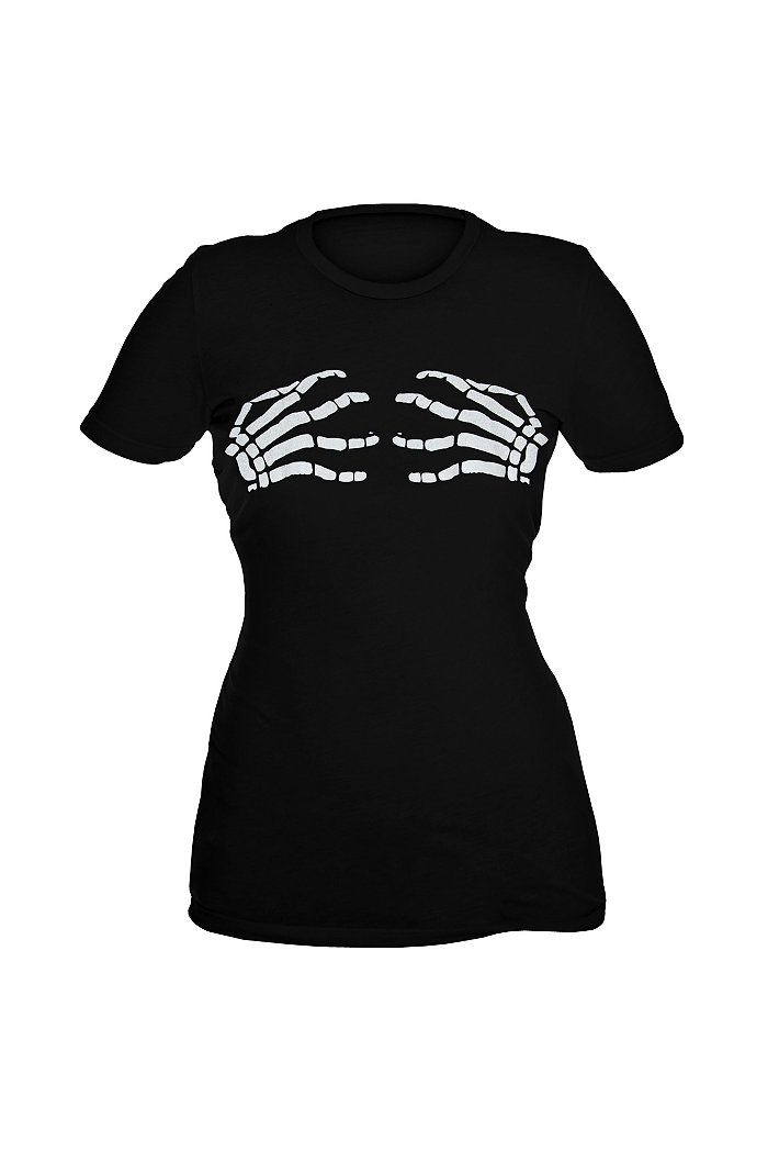 MISFITS SKELETON HANDS GIRLS T-SHIRT