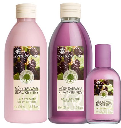 Yves Rocher Blackberry 3-piece Set