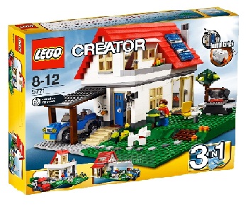 Lego Creator domek na wzgórzu
