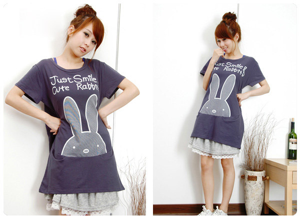 Tunika Japan Style z króliczkiem ^^
