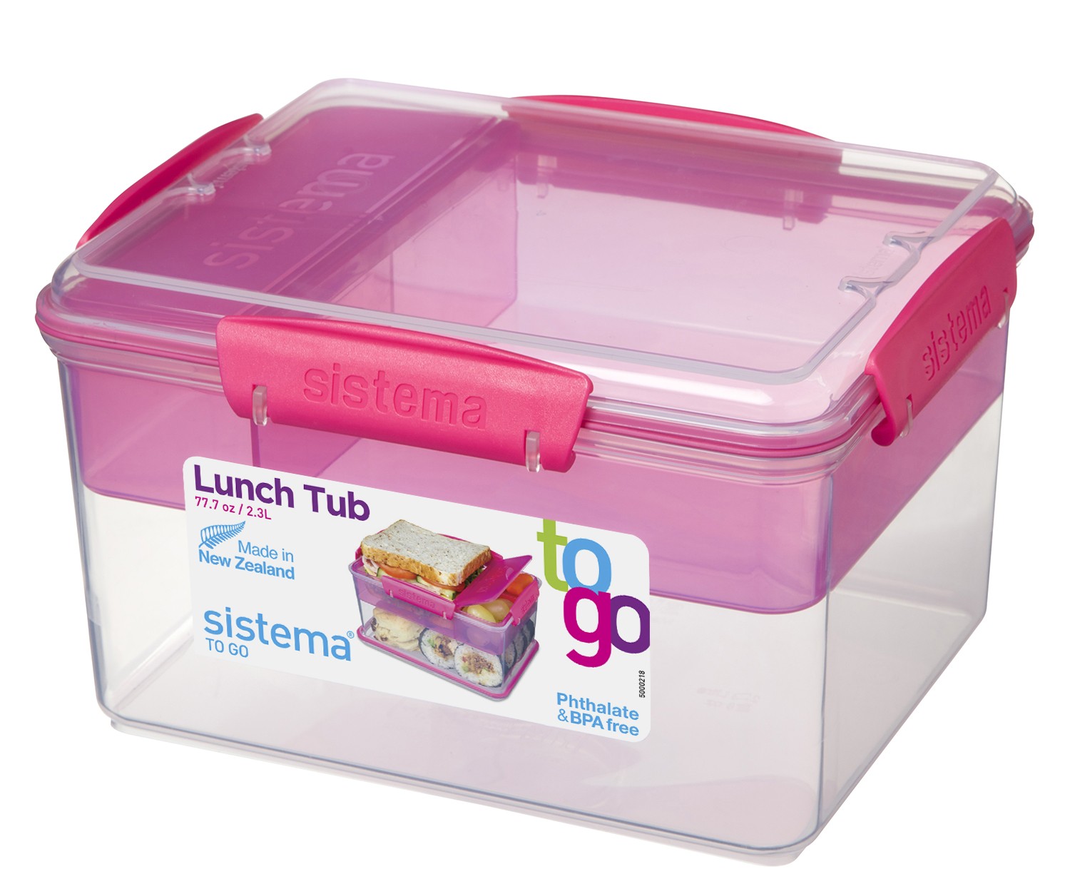 Kilkukomorowy pojemnik na lunch