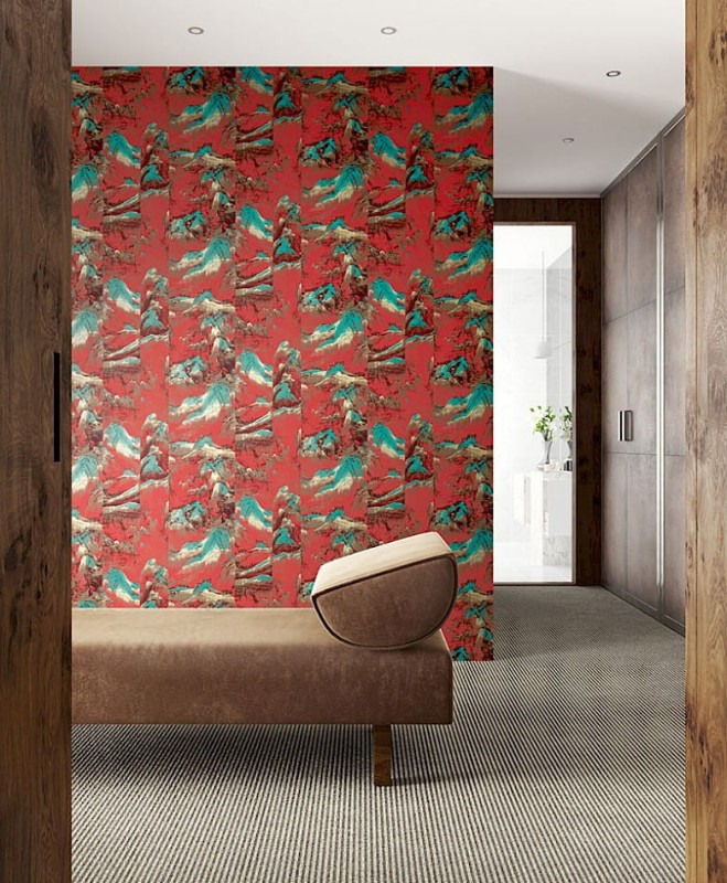 Tapeta Khroma Kimono KIM304 Akiyama Spicy