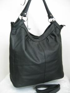 DUŻA TOREBKA SKÓRZANA 100% WOREK 12 KOLORÓW #wsd