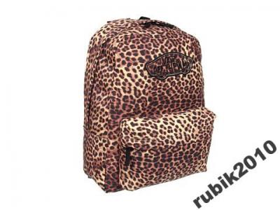 VANS Plecak Torba szkolna sportowa Leopard Pantera