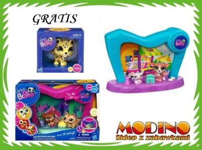 PODŚWIETLANA SCENA Pet Shop + unikalna FIGURKA