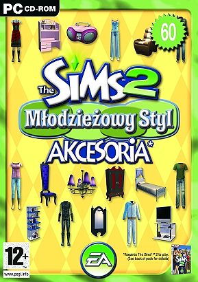 The Sims 2 Młodzieżowy Styl Akcesoria
